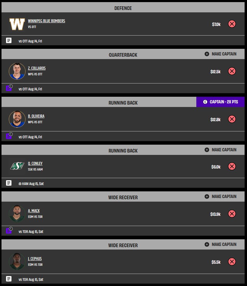 Mterlinski's tweet photo. @Wpg_BlueBombers aren't going to let me down tonight.. #ForTheW https://t.co/uGr5sCvgaG