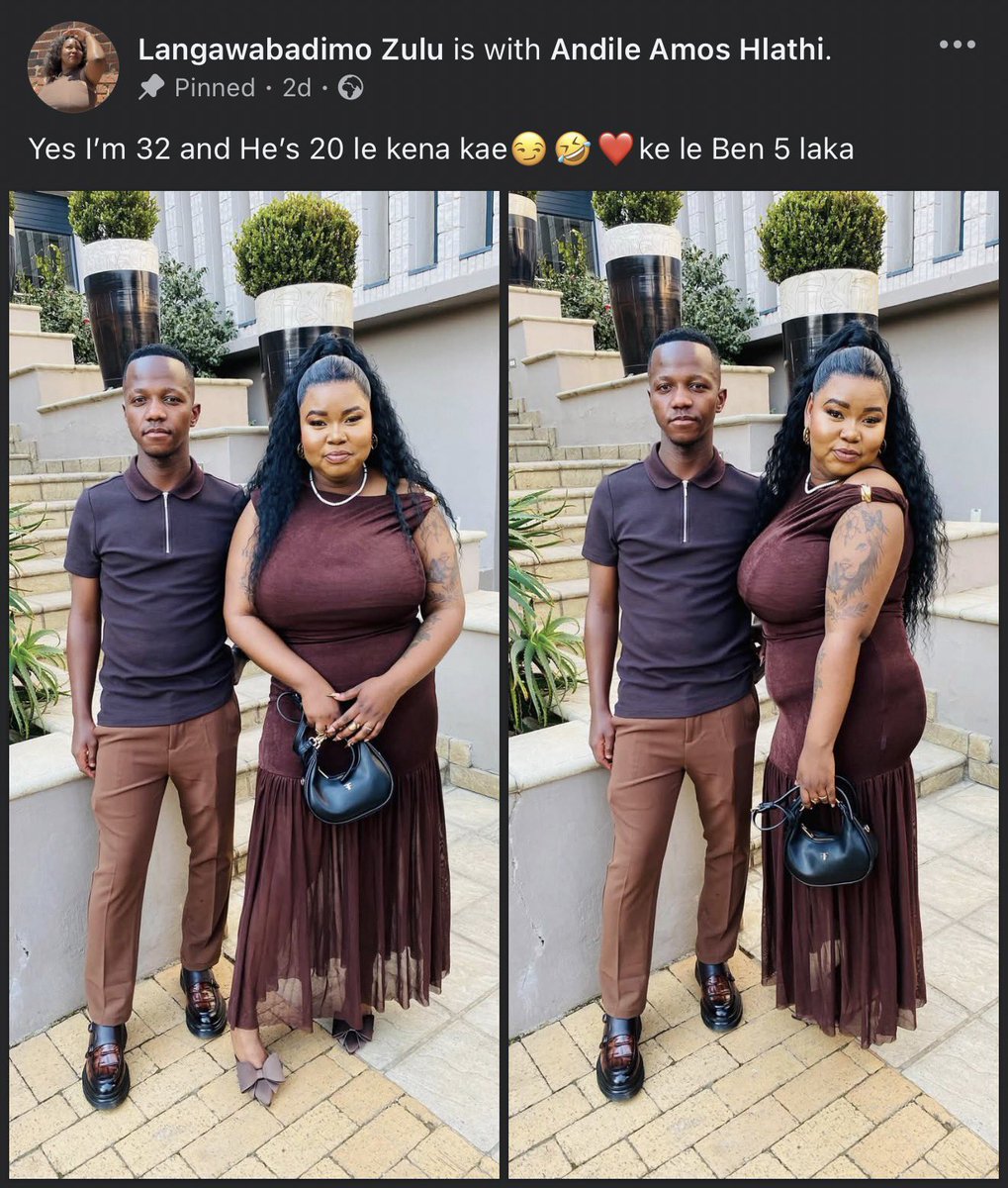AdvoBarryRoux's tweet photo. It’s funny how y’all celebrating this relationship but when the guy is in the same situation dating a younger girl ..batho heh heh frontal lobe ya girl njani njani not developed ..heh Pedophile https://t.co/OkGUMT9UcV