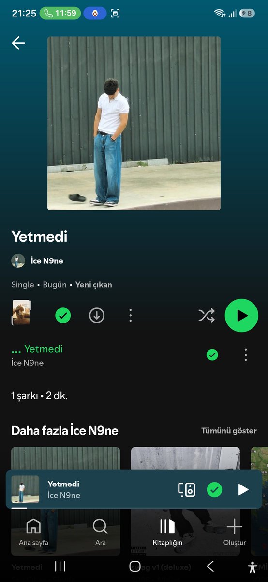 lewovac's tweet photo. "Yetmedi" Yayında, dinleyip görüşlerinizi yazarsanız sevinirim‼❤️link👇👇
https://t.co/Vs9MXKlGun
#rap #turkcerap #kesfet #spotify #trap #icen9ne https://t.co/mbzpxowntI