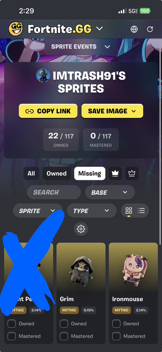 Imtrash912's tweet photo. Hey everyone i am missing only 2 sprites if you have these please dm me for a trade (i will take any variation of despite including base) https://t.co/EvxNuhO5vU