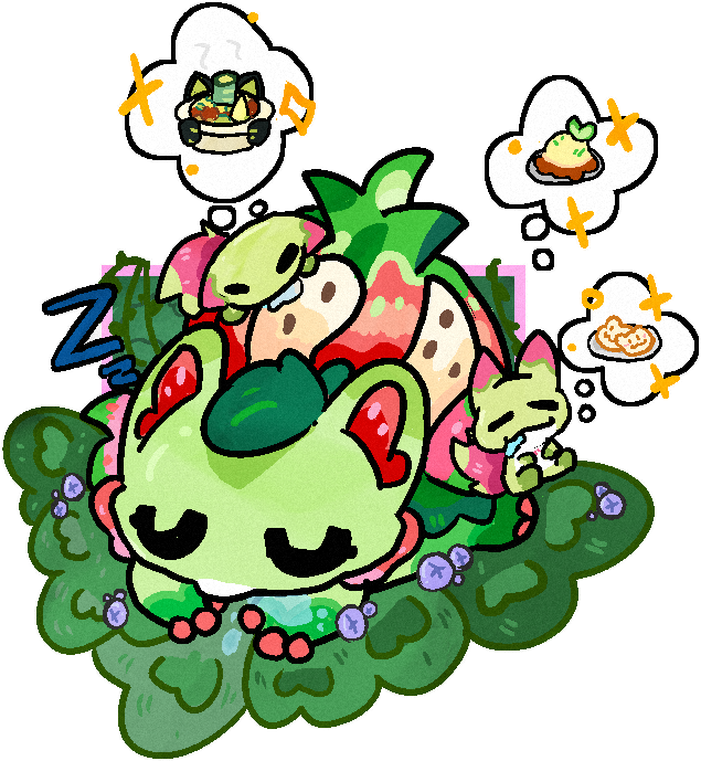 WeafyAnna's tweet photo. Better late than never yeah? unfortunately Frugantuan and her Fruglings are too busy dreaming of bigger things than a Popularity contest
#VoteforFrugling #TatariPopularityContest #clashofcritters
https://t.co/r2SRUDaTOr https://t.co/MSbH8QdIlQ