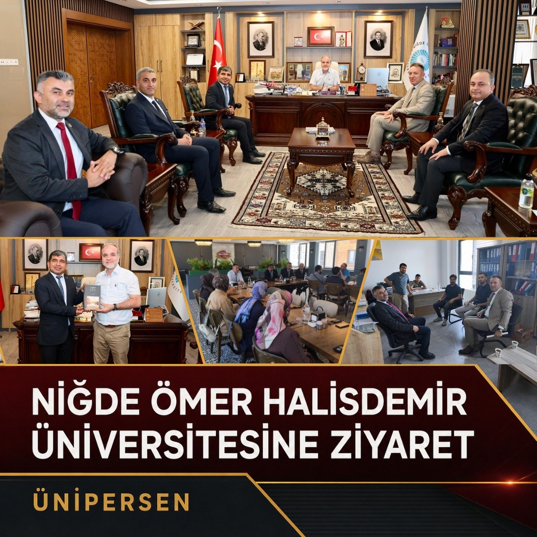 erdemyalcin38's tweet photo. NİĞDE ÖMER HALİSDEMİR ÜNİVERSİTESİNE ZİYARET

Sendikamız, Genel Başkanı İbrahim Güzel, Genel Başkan Vekili Erdem YALÇIN ile Genel Başkan Yardımcıları Mehmet Küntay Taşkın ve Halil Kamil Tekin, Niğde Ömer Halisdemir Üniversitesinde bir dizi ziyaret gerçekleştirdi.

Ziyaret programı kapsamında ilk olarak Üniversitede görev yapan çalışma arkadaşlarımızla bir araya gelindi. Üniversite idari personelinin çalışma hayatında karşılaştığı sorunlar, beklentiler ve çözüm bekleyen konular hakkında görüş alışverişinde bulunuldu. Sendikamızın yürüttüğü çalışmalar ve önümüzdeki döneme ilişkin hedefler hakkında bilgilendirme yapılarak çalışanlarımızın görüş ve önerileri dinlendi.

Heyetimiz daha sonra Niğde Ömer Halisdemir Üniversitesi Rektörü Prof. Dr. Hasan USLU’yu makamında ziyaret etti. Görüşmede üniversite çalışanlarının talepleri, çalışma koşulları ve kurum içi uygulamalara ilişkin değerlendirmelerde bulunuldu. Çalışanların huzurunun ve kurumsal iş birliğinin üniversitelerin gelişimine sağlayacağı katkı vurgulandı.

Ziyaret programının gerçekleştirilmesine katkı sunan Üniversite Temsilcimiz Mustafa DURAK’a, görüş ve önerileriyle toplantımıza katılan çalışma arkadaşlarımıza ve nazik ev sahipliği dolayısıyla Niğde Ömer Halisdemir Üniversitesi Ailemize ve Rektör Prof. Dr. Hasan USLU’ya teşekkür ederiz.

ÜNİPERSEN olarak Türkiye’nin dört bir yanındaki üniversiteleri ziyaret etmeye, idari personelin sesini yerinde dinlemeye ve sorunların çözümü için kararlılıkla mücadele etmeye devam edeceğiz. Üniversite çalışanlarının güçlü sesi olarak her kurumda, her koşulda ve her zaman çalışma arkadaşlarımızın yanında olacağız.