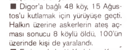 pavlovunkedisi0's tweet photo. Olayı ilk defa duyduğum için gittim baktım. Bunların kendi itirafına göre (serxwebun 1993 30. Sayfa) 15 ağustosu (pkknın ruh şemdinli saldırıları 3 kişi öldü) kutlamak için bir yürüyüş yapılıyor ilçe merkezine. Polisler yolu kesiyor. Tartışma çıkıyor. Biri ilk sıkıyor ve sonuç + https://t.co/vEtFG6UMSz