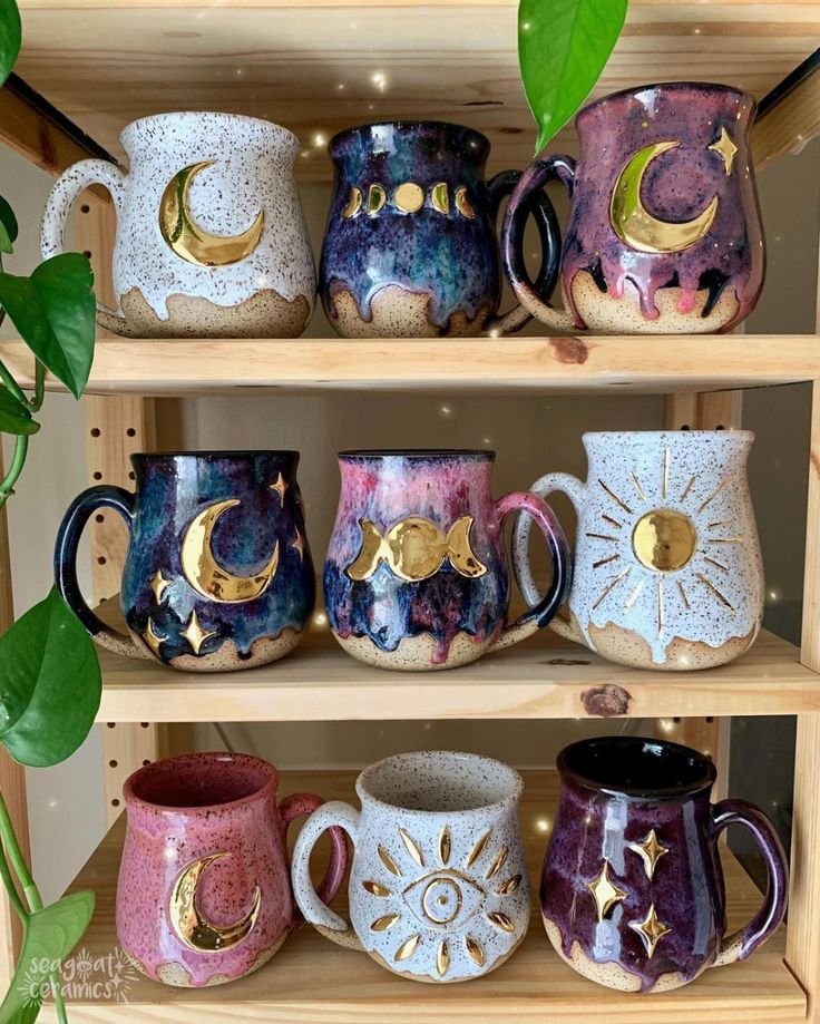 naturaholic's tweet photo. whimsy mugs https://t.co/48yoLqwuWa