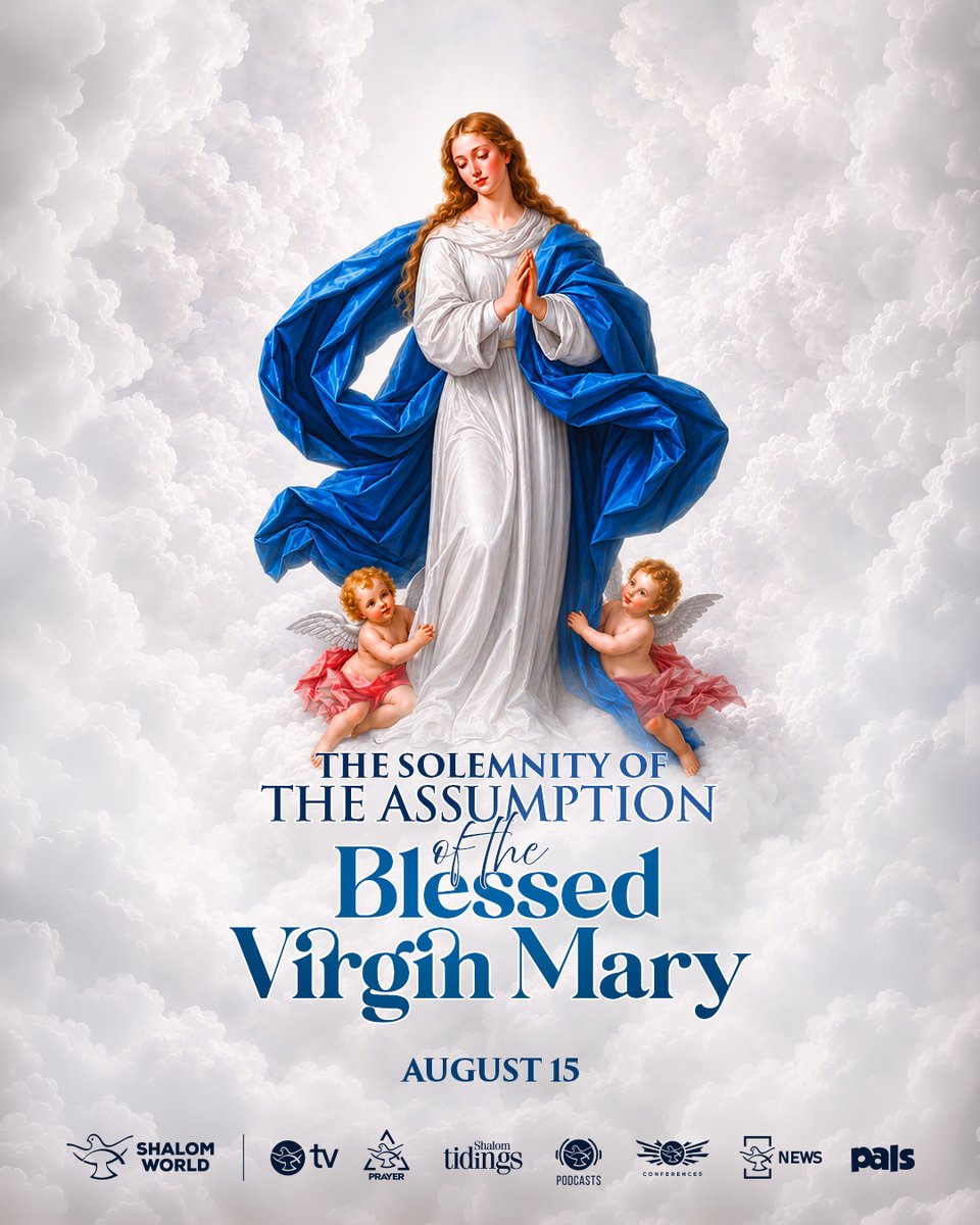SwPrayer's tweet photo. The Solemnity of the Assumption of the Blessed Virgin Mary . Mother Mary Pray for us.🙏 https://t.co/U3SHmsATiB