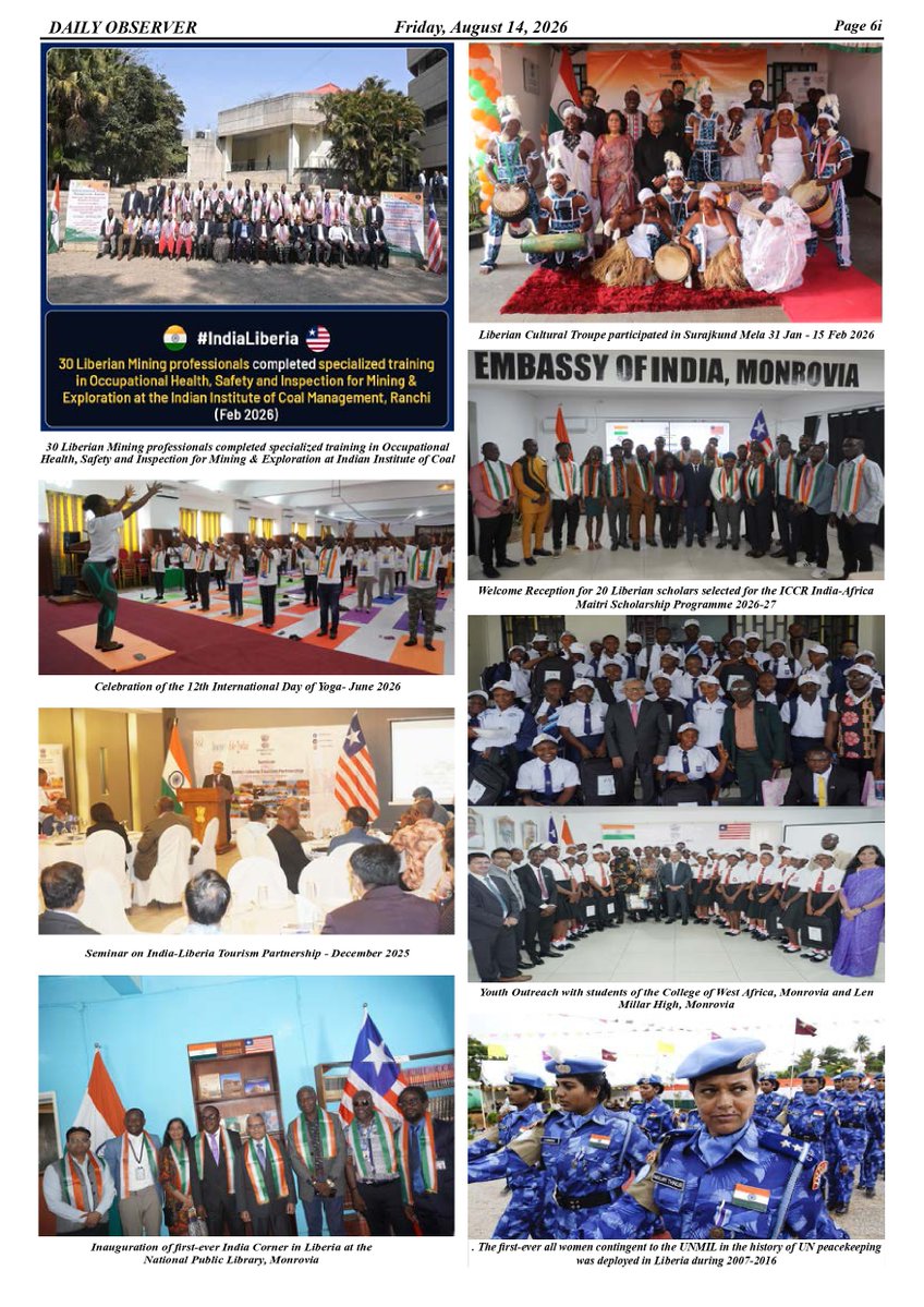 IndiainLiberia's tweet photo. https://t.co/an3yiEroMR