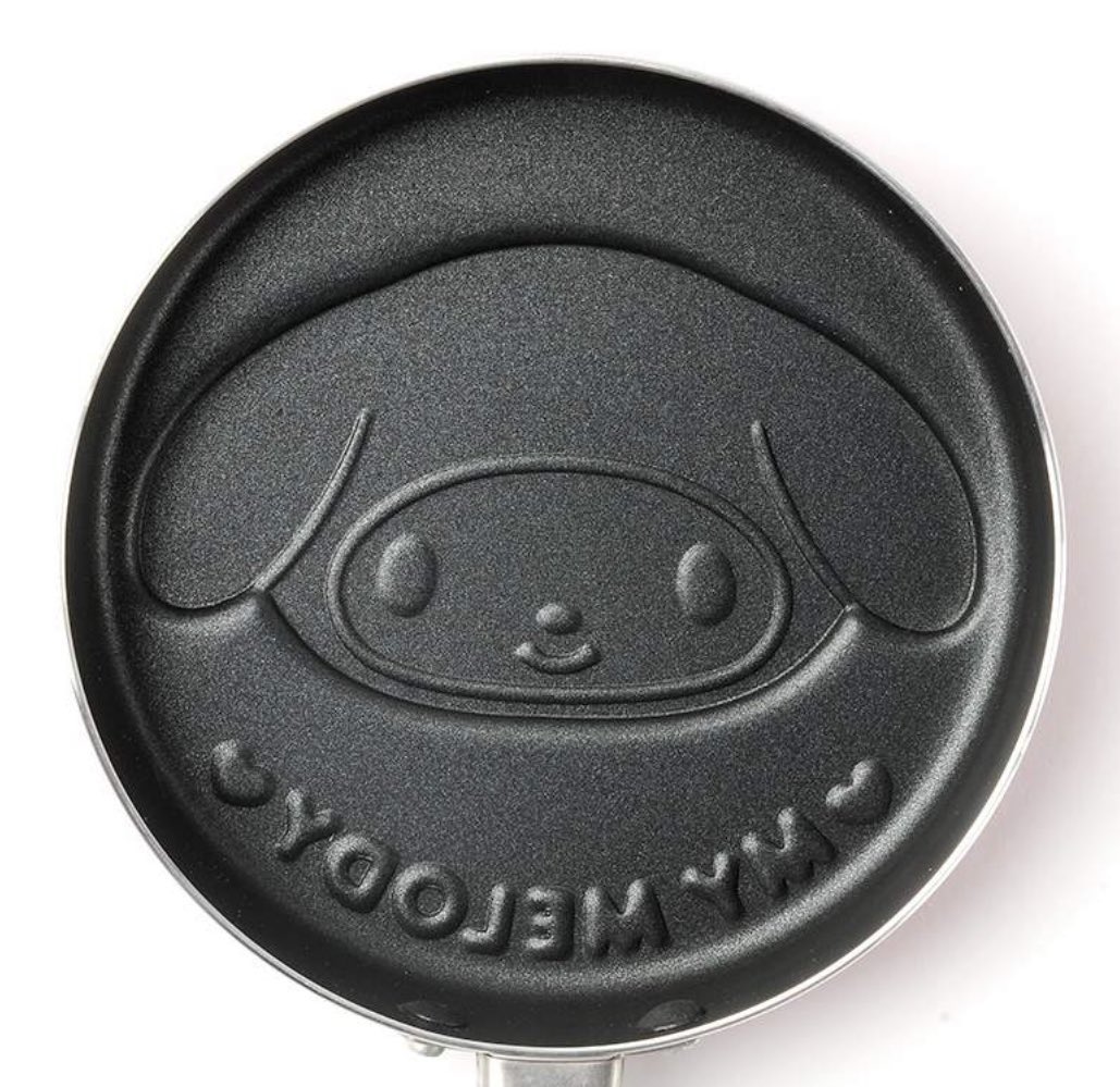 piinkimi_'s tweet photo. my melody pancake frying pan https://t.co/cZ6EmN4cdC