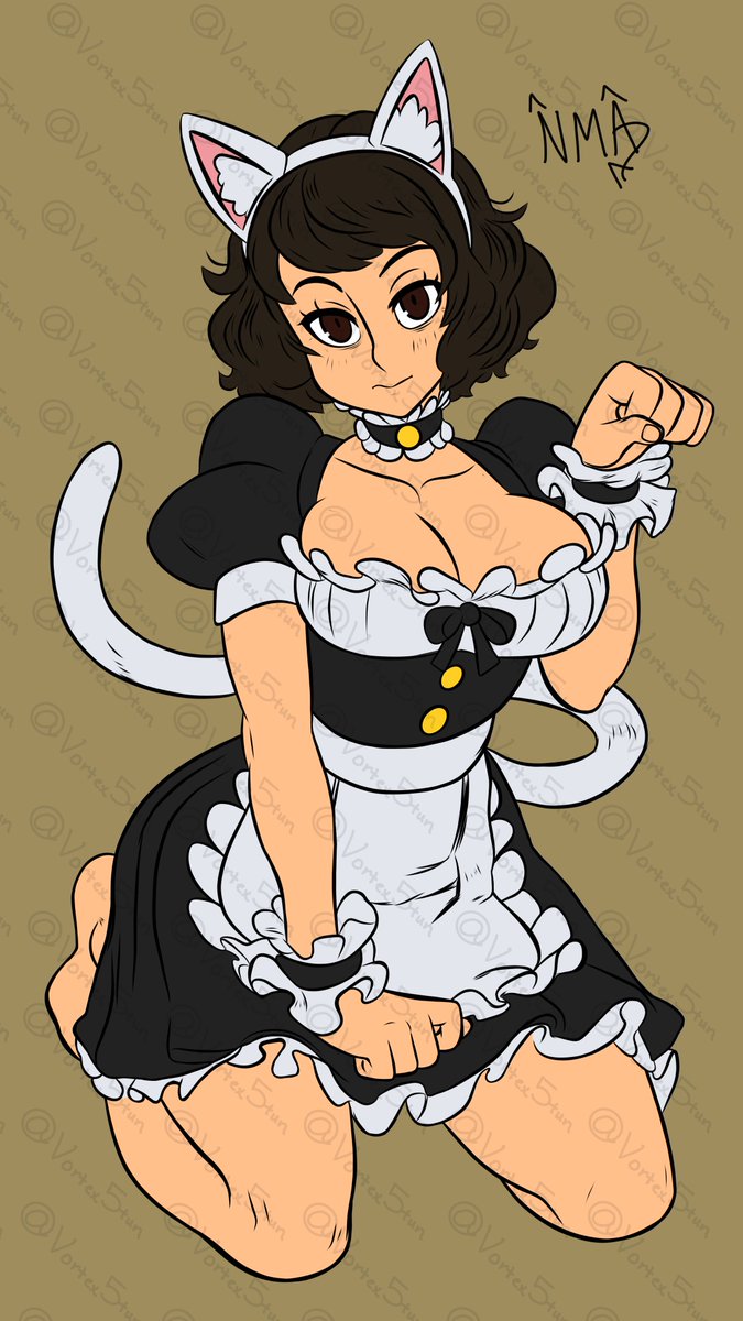 Vortex5tun's tweet photo. Still far from done, but at least the only thing flat around these parts are the colors.
#LineArt #SketchToFinal #Illustration #ArtInProgress #NoAI #DigitalArt #persona5 #sadayo #kawakami #atlus https://t.co/MYTk7f5bCo