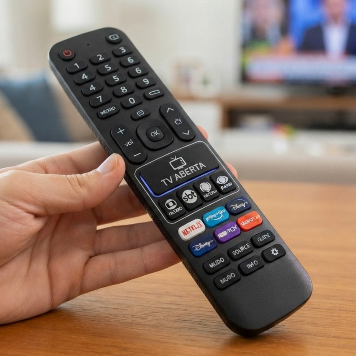 bastidoresdm's tweet photo. 🚨 AGORA! SBT, Globo e Band articulam um botão exclusivo nos controles para facilitar o acesso à TV aberta e disputar espaço com os streamings. 

O projeto pode virar decreto ainda este ano. 

ℹ️ Folha de São Paulo https://t.co/Vmkxj0Daq2