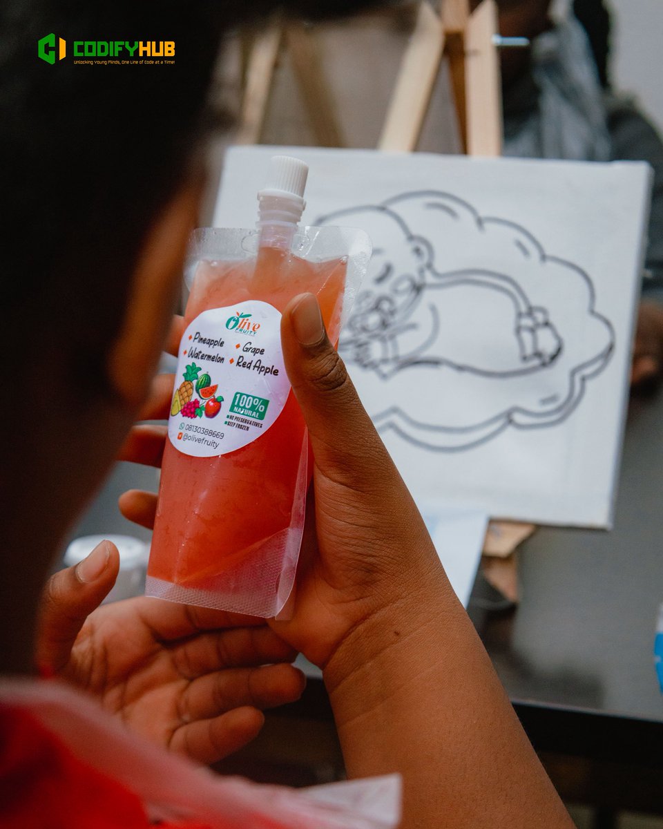 CodifyHub's tweet photo. Sip, Paint & Innovate! 🥤🎨
Who says summer camp is all about code? Today, we’re leveling up our artistic skills at the CodifyHub Sip & Paint session!
#sipandpaint #codifyhubsummercamp #codifyhub https://t.co/UtmUbXEDAC