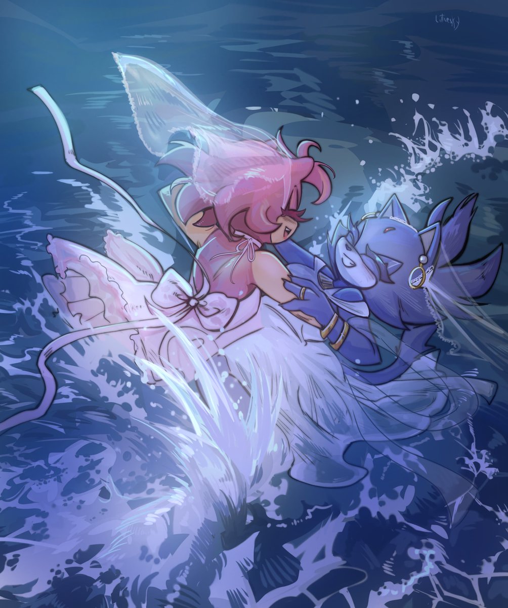 littlehsky's tweet photo. Two in a row! #AmyRose #Blazamy https://t.co/VbcCh9wvu2
