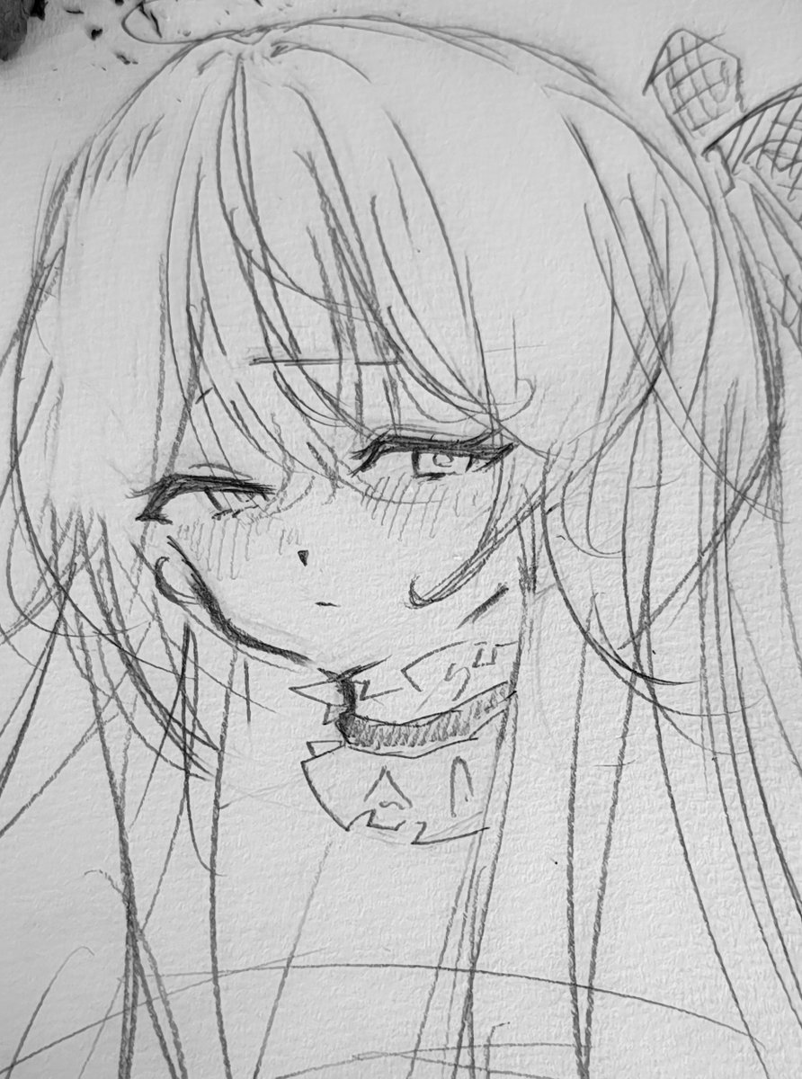 ameprpr11's tweet photo. タグ付けるの忘れてた…30分落書きです
#イラスト #アナログ #オリジナル https://t.co/oWZahP6j5u