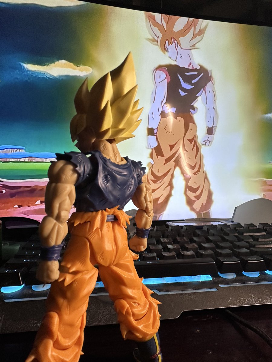 deathside7's tweet photo. super Saiyan son goku fighter of rage, he’s so cool #supersaiyan #Dragonball #孫悟空 #ドラゴンボール https://t.co/iiYPWQLeE9