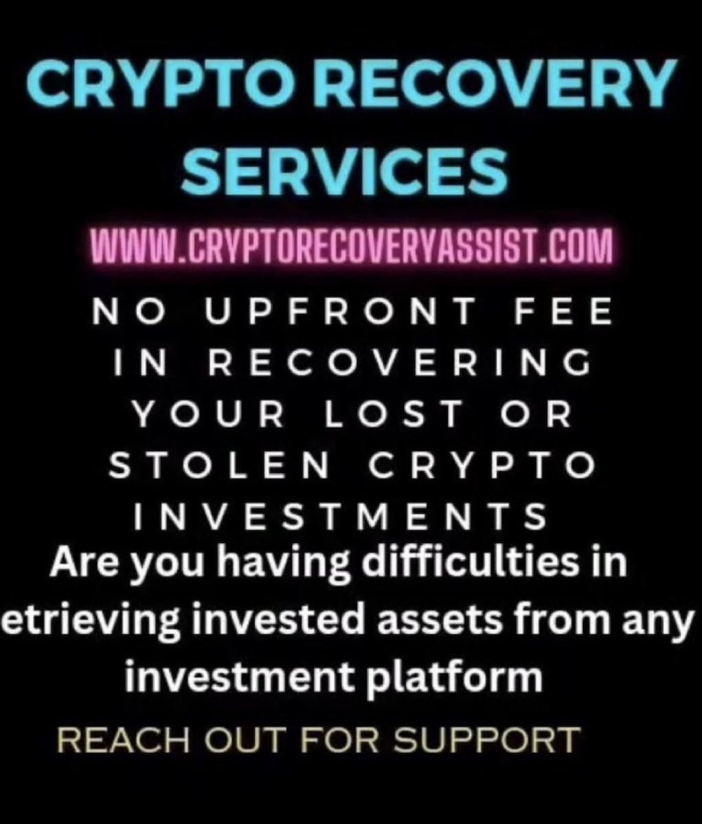 CWintear's tweet photo. 📛 Important Notice: Protect Your Investment.
Fake trading sites create profits that cannot be withdrawn.
❌ Ignore all payment requests.
💼 Speak with recovery specialists.

#CryptoRecovery #CryptoScam #ScamRecovery #RecoverCrypto https://t.co/1GVqvZTTI4