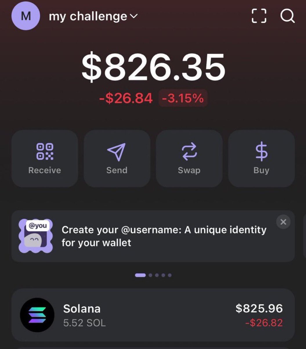 saracrypto_eth's tweet photo. Starting my 5 $SOL to 1000 $Sol challenge today

Just set up a tg channel where I'll share all my plays

Join Link in bio 

Drop a comment, retweet and like if you want me to fund you the initial 5 $SOL https://t.co/Nl6ScAjxwL