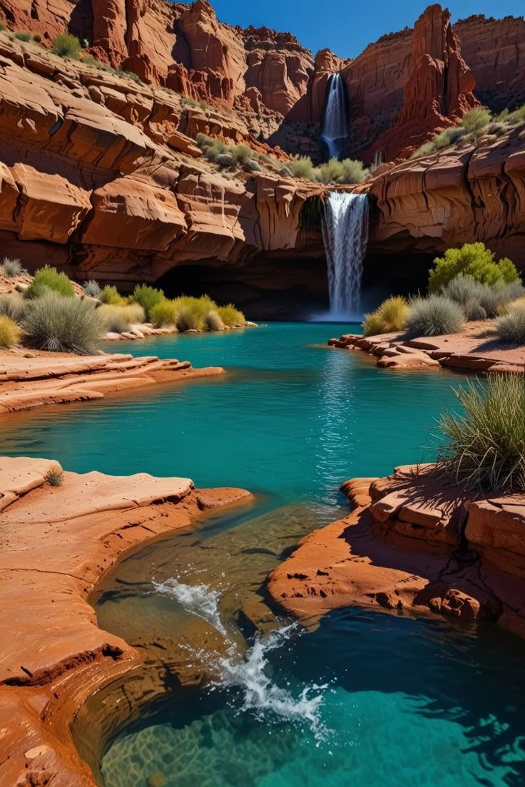 ab_cd_1235's tweet photo. Falls in Red Rocks, Arizona 🇺🇸 https://t.co/r2n00ZkTP3