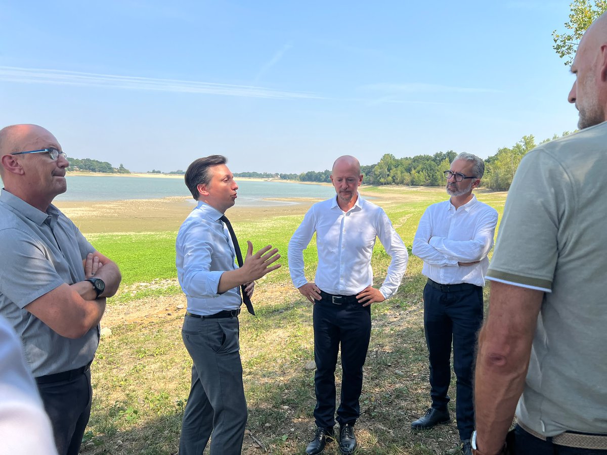Image de Préfet d'Occitanie et de la Haute-Garonne - 💧 #Sécheresse | État de la ressource en eau au lac de la Bure

Ce vendredi 14 août, Baptiste Mandar