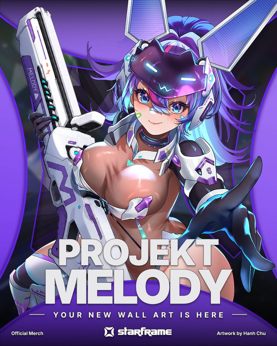 StarframeGG's tweet photo. mecha mel + heavy weaponry = pure chaos 💥

Upgrade your space with a brand new @ProjektMelody lightbox. 

Live soon. https://t.co/bdRIOkmDP8
