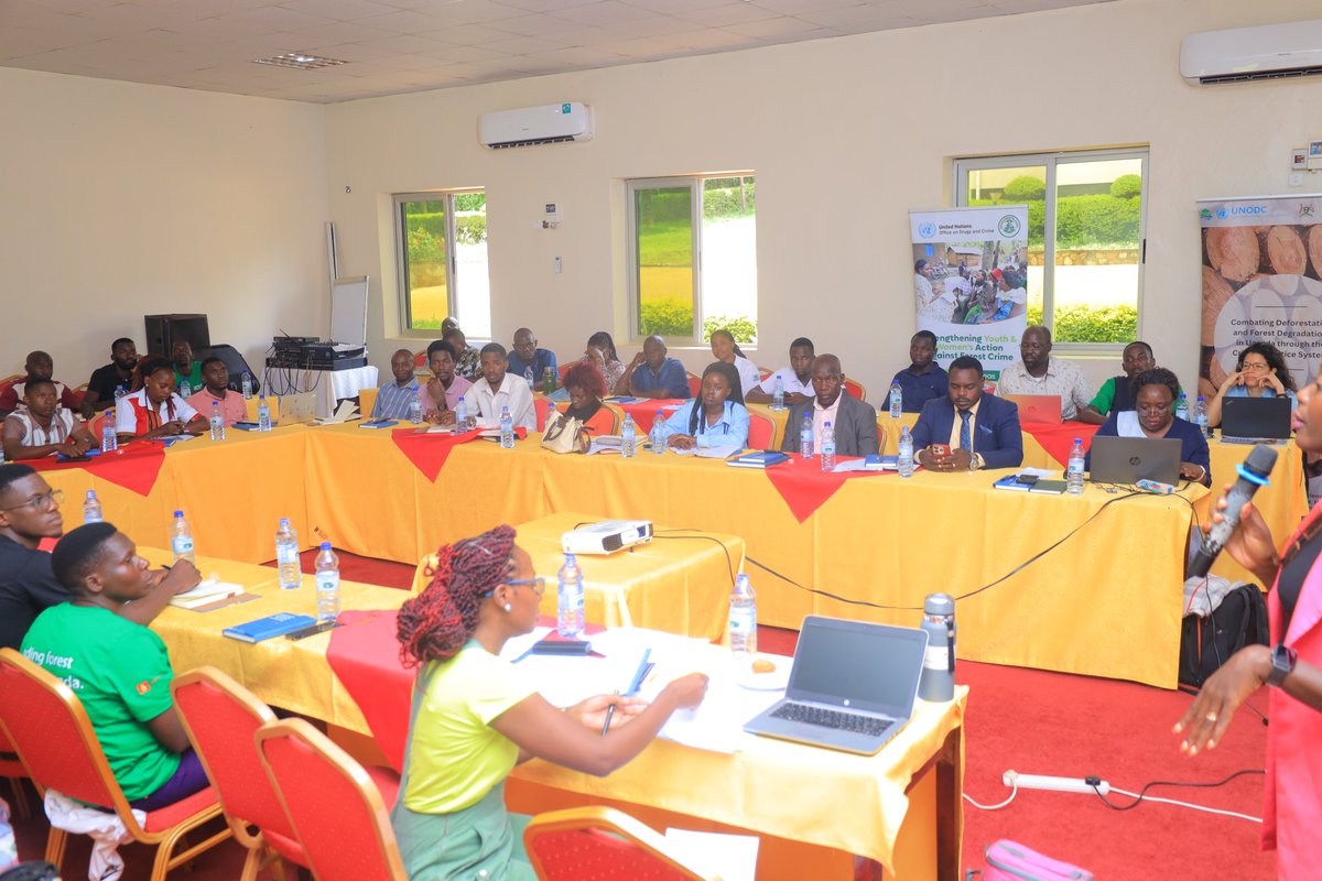 ENRCSO's tweet photo. Forest Resource Governance: 
It is important to note that Uganda has no other option but to leverage the power of young people to strengthen sustainable forest governance.

Thank you for commemorating International Youth Day with us in Masindi.
#EndForestCrime https://t.co/LO02p0TMdl