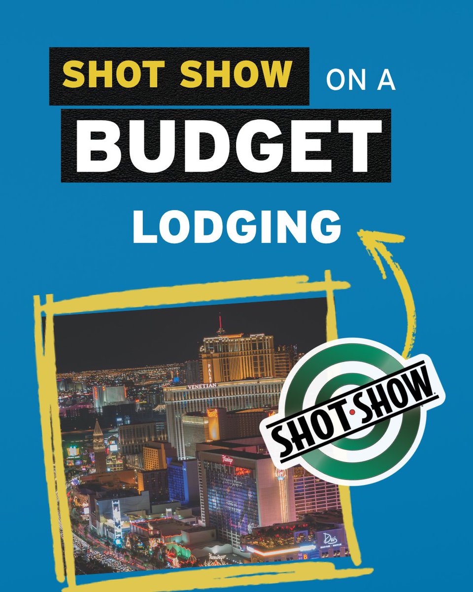 nssfshotshow's tweet photo. The early planner has more options and a better opportunity to save at the 2027 SHOT Show®. Booking accommodations early can mean better rates, more hotel choices and reduced transportation costs.

Read more: https://t.co/lZROG5kMxu

#NSSF #SHOTShow #FirearmIndustry https://t.co/QsLhPYdgS0