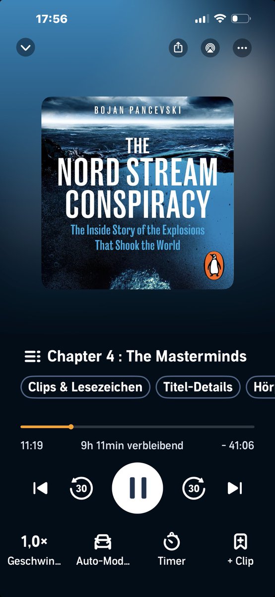 HeikoSeibel's tweet photo. Liste ing to this book now the 2nd time. It’s better than any thriller you can imagine. Big shout out to @bopanc https://t.co/AQypBIDzGi