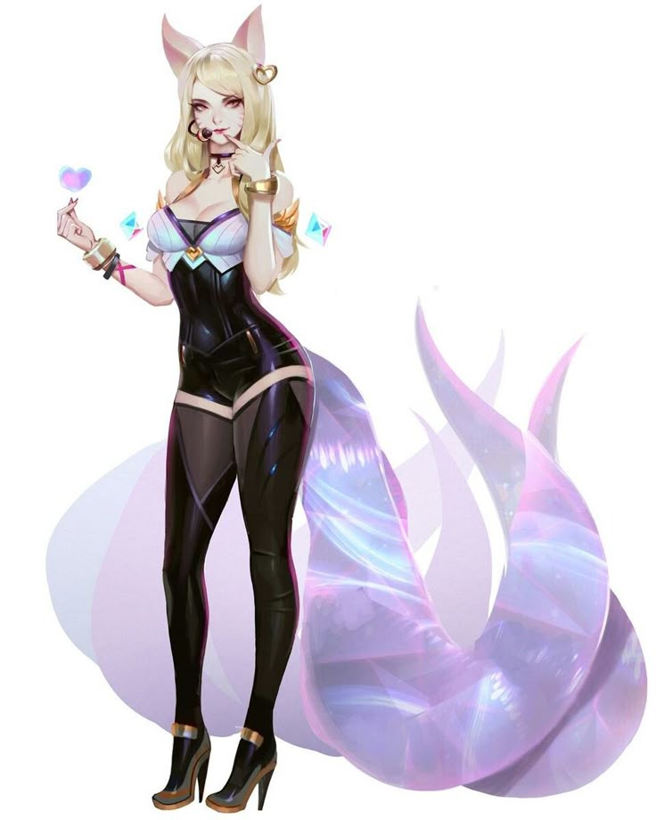 purrcelainkitty's tweet photo. missing my tails smhh #KDA https://t.co/g4z7NP8jit