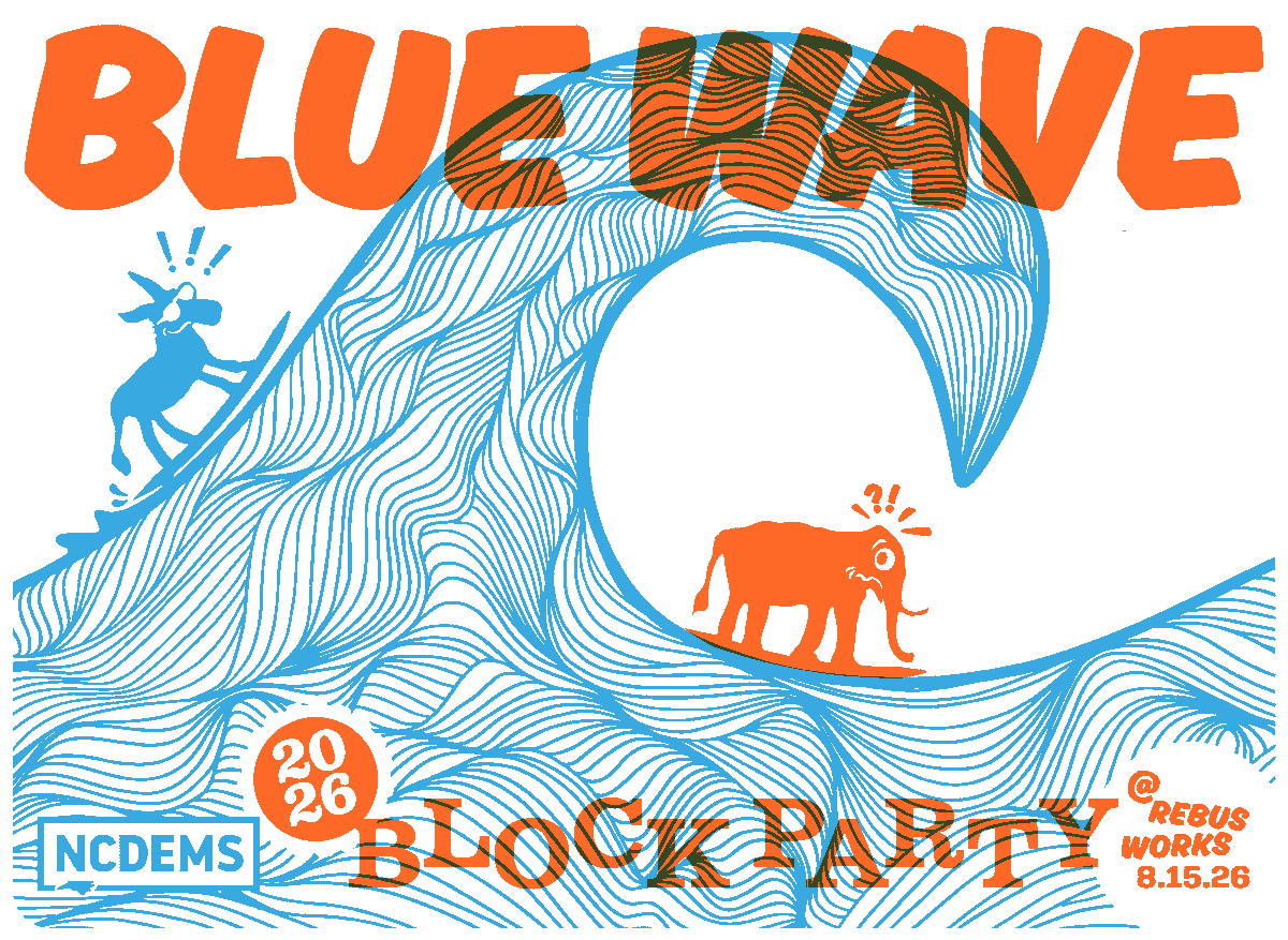 NCDemParty's tweet photo. 🥳 It's Blue Wave Block Party Day!

Join us TODAY from 11am to 4pm at @Rebusworks in  Raleigh for our free, family friendly block party! We'll have music, food, face painting, fairy hair, and special guest Rep. @DeborahRossNC!

Sign up for free at https://t.co/zKZzyt4fQT! https://t.co/6UlRosSm90