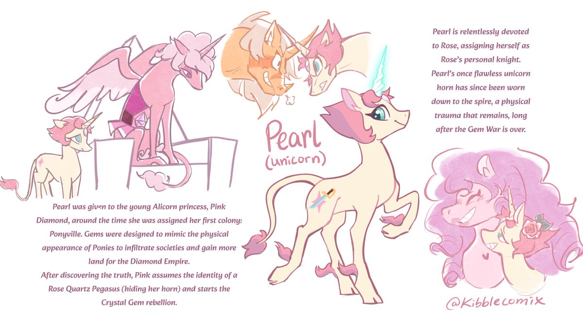 kibblecomix's tweet photo. A lonely alicorn princess and her pearl 🩷
#steven_universe #mlp #pearlrose https://t.co/VTZ8kRMNnk