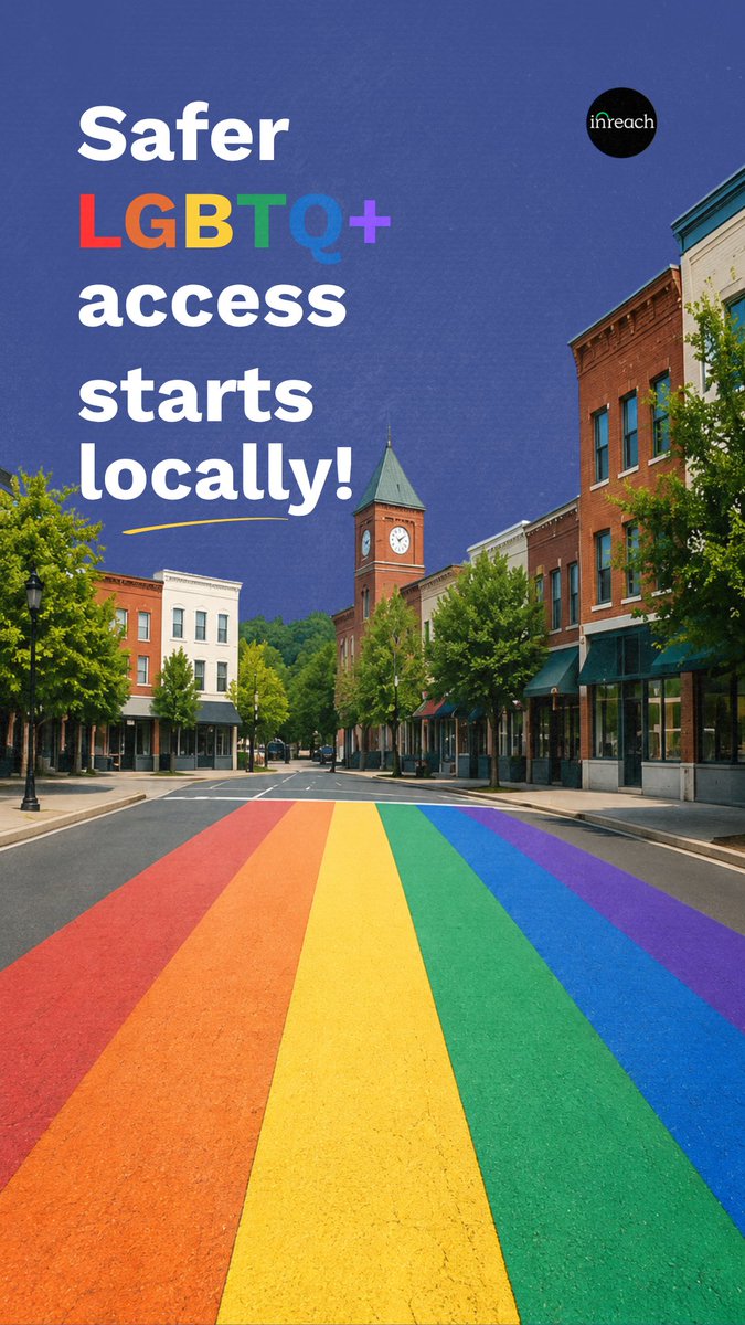weareinreach's tweet photo. Safer LGBTQ+ access starts with local knowledge.
Know trusted LGBTQ+ resources in your community? Become an InReach Connector and help others find verified, affirming support, care, housing, and services.
Volunteer today: https://t.co/s3I5MQyWUv
#1MillionLivesBy2030 https://t.co/VrUkaMTveA