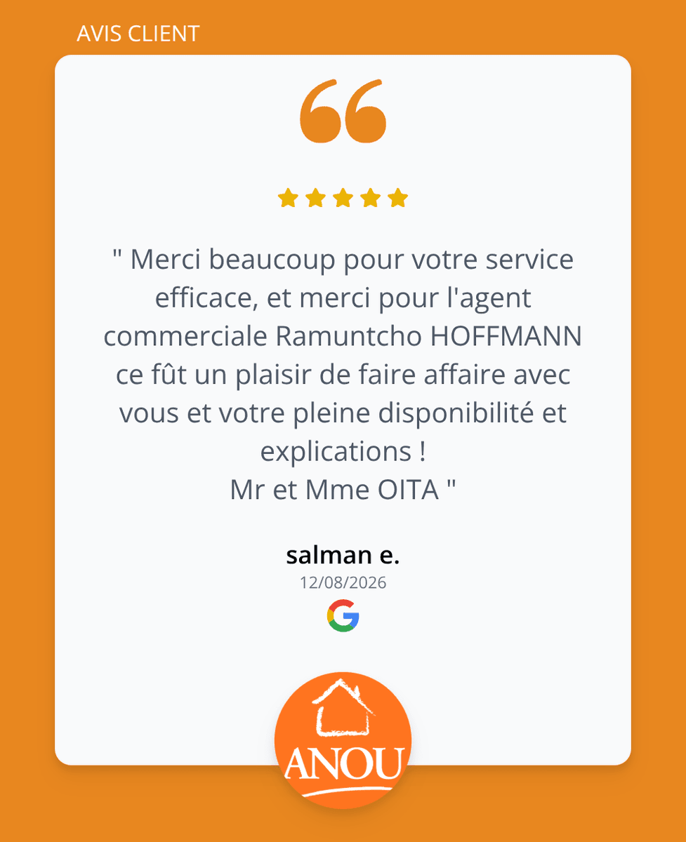 immobrou28's tweet photo. ⭐ Merci à nos clients pour leur confiance ! ⬇ https://t.co/MDulRM9mEb