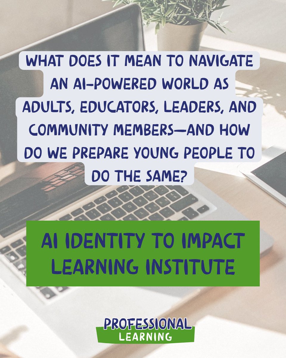 techbridgegirls's tweet photo. Curious about what you'll gain from the AI Institute? Join our FREE virtual session on Sept 9 to:
✔ Understand AI basics
✔ Discover popular AI tools
✔ Discuss ethics &amp; responsible use
✔ Equip youth for an AI-driven world

Register: https://t.co/2wzcax3Fy5  
#TechbridgeGirls https://t.co/vhcXnu88X5