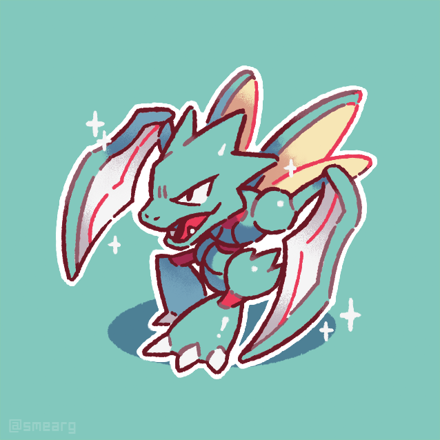 smearg's tweet photo. savage lil scyther 🦗⚔️ https://t.co/R9KLaQfI76