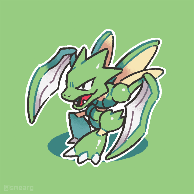 smearg's tweet photo. savage lil scyther 🦗⚔️ https://t.co/R9KLaQfI76