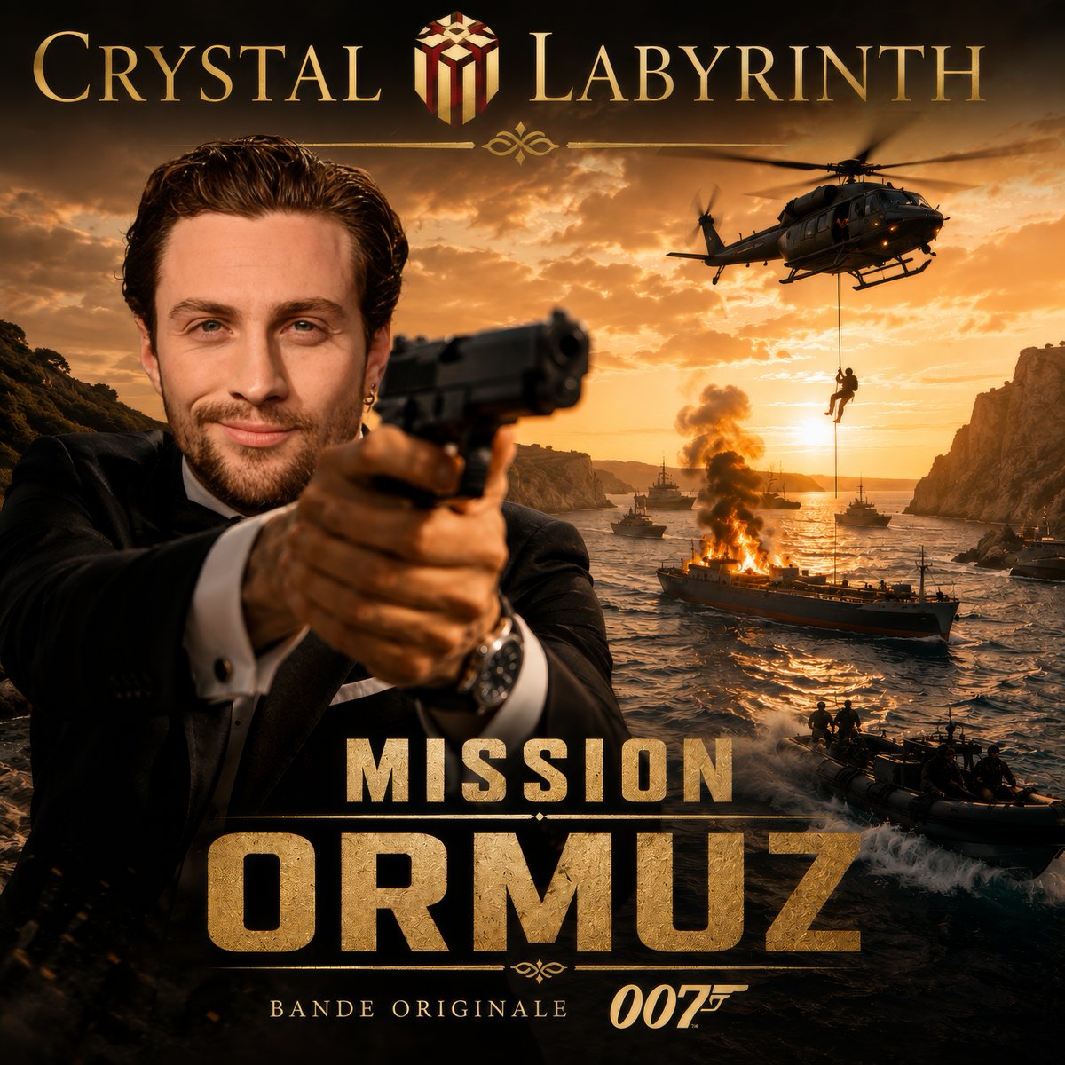 MACOLOGIS's tweet photo. Enfin des nouvelles de James Bond 26 #007 car il nous manque à #Cannes #Mandelieu #Mougins #LeCannet et partout ailleurs. Pochette de la BO du prochain opus. https://t.co/7CfWHHhynG