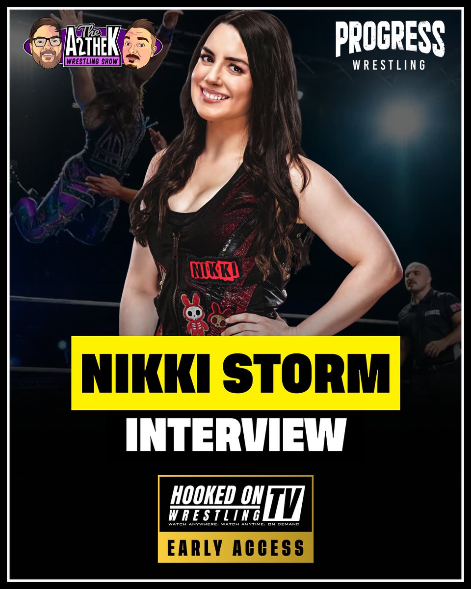 ThisIs_Progress's tweet photo. Nikki Storm - Interview with The A2theK Wrestling Show

1 week early access, available from 6pm on @HOWrestlingUK

Nikki Storm is BACK and she's coming for her throne! A2theK sit down with The Best in the Galaxy for a huge conversation about her return to professional wrestling, becoming co-owner of PROGRESS Wrestling, her ambitions for the PROGRESS Women's Championship, the Odyssey Tour, Hooked On Wrestling, her PhD and so much more!

Nikki opens up about her first few weeks back on the independent scene, including OTT, Germany, Maple Leaf Pro Wrestling and her return to PROGRESS at Scorchio. She also reflects on watching WonderBrawl II from afar as the first PROGRESS show under her and Big Damo's ownership, and explains why I taking responsibility for a British wrestling institution is both terrifying and incredibly exciting.

We talk about Nikki Storm's return after more than a decade away, how her WWE personas including Nikki Cross, Nikki A.S.H. and Abby the Witch have influenced the new Best in the Galaxy, her desire to "reclaim her throne" and the incredible British women's wrestling scene she now gets to compete in.

Nikki also discusses the upcoming PROGRESS Wrestling Odyssey Tour, Wrestling Over Everything, potential women's tag team wrestling in PROGRESS, her WWE career and championships, and why she believes every experience of the last ten years has ultimately led her back to this moment.

We go deep on Nikki's academic work too, including her Master's dissertation on women's wrestling, her current PhD research into wrestling, popular culture and sports history, and her ambition to contribute to the historical scholarship around women's wrestling.

Nikki also gives us the lowdown on Hooked On Wrestling TV, her new Best in the Galaxy Diaries, her free newsletter, connecting with fans and what she hopes to achieve during the rest of 2026.

This is Nikki Storm like you've never heard her before.

The Best in the Galaxy is BACK!

#ProgressWrestling #NikkiStorm #NikkiCross