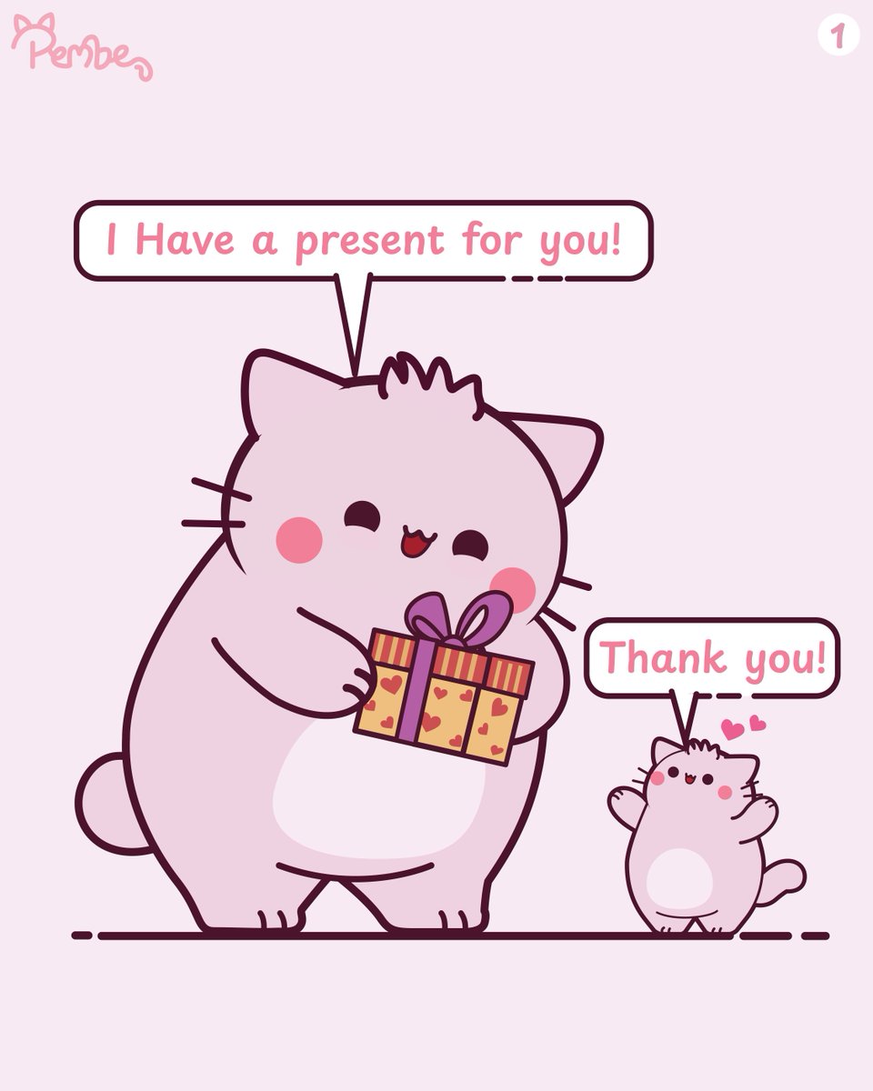 Pembe_The_Cat's tweet photo. Pembe has the best gift ever for Little Pembe! 🤣🎁
Tag someone who would love this kind of gift! 😆🩷
Follow @PembeThePinkCat for more cute and funny Pembe moments! 💗
#PembeThePinkCat #LittlePembe #FunnyMoments #BestGift #Relatable https://t.co/qmo1U4w6rv