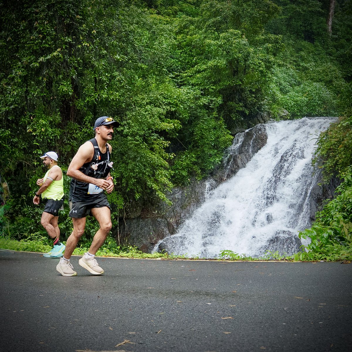 CISFHQrs's tweet photo. 🏃 Defying Human Limits. 120 KM of Grit. One Remarkable Achievement

Pushing the boundaries of endurance, Shri Aishwarya Upadhyay, Team Commander/Asst. Commandant, successfully completed the Hell Race 120K Ultramarathon in Goa on 08 August 2026.

Among the 120 runners who started the 120K category, only 88 reached the finish line. The race tested participants with 1,800 metres of elevation gain, steep and undulating hills, dense forest stretches, slippery roads, relentless rain and high humidity.

Remarkably, Shri Aishwarya Upadhyay's longest running distance before this event was 42 km. In his first ultramarathon, he made a big leap to 120 km, nearly three times his previous best.

His remarkable achievement reflects the resilience, discipline and indomitable spirit that define CISF personnel.

#Endurance #UltraMarathon #Goa

@MoHFW_INDIA 
@IndiaSports