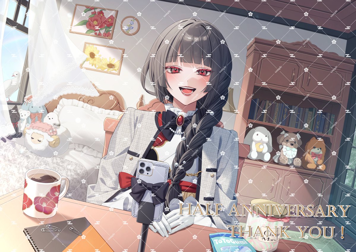 abishima_io_'s tweet photo. ⊶⊷⊶⊷⊶⊷⊶⊷⊶⊷⊶⊷⊶⊷⊶⊷
みんながいてくれたから
ここまでこれたよ！

HALF ANNIVERSARY
THANK YOU！！

次は、一周年目指して！
一周年も一緒に過ごしてくれるよね？
⊶⊷⊶⊷⊶⊷⊶⊷⊶⊷⊶⊷⊶⊷⊶⊷ https://t.co/aTesb5OP1S