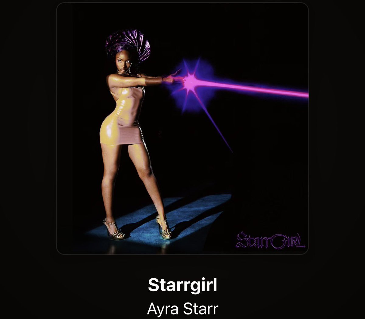 TiwaSavage's tweet photo. My Star girl just dropped an amazing body of work. No skips #StarGirl https://t.co/2bBLPJ3Djx