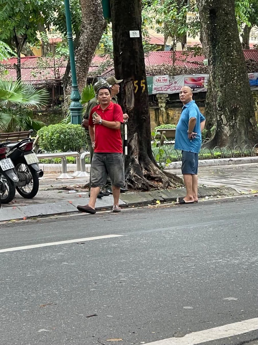 mkotora06's tweet photo. @MrBotWick Mỗi ngày xoá 1 triệu post có liên quan tới vụ việc, trưa vừa đặt hoa chiều cho hẳn công an với thường phục tới dọn và canh gốc cây. Nản https://t.co/hNZwhCJFFb