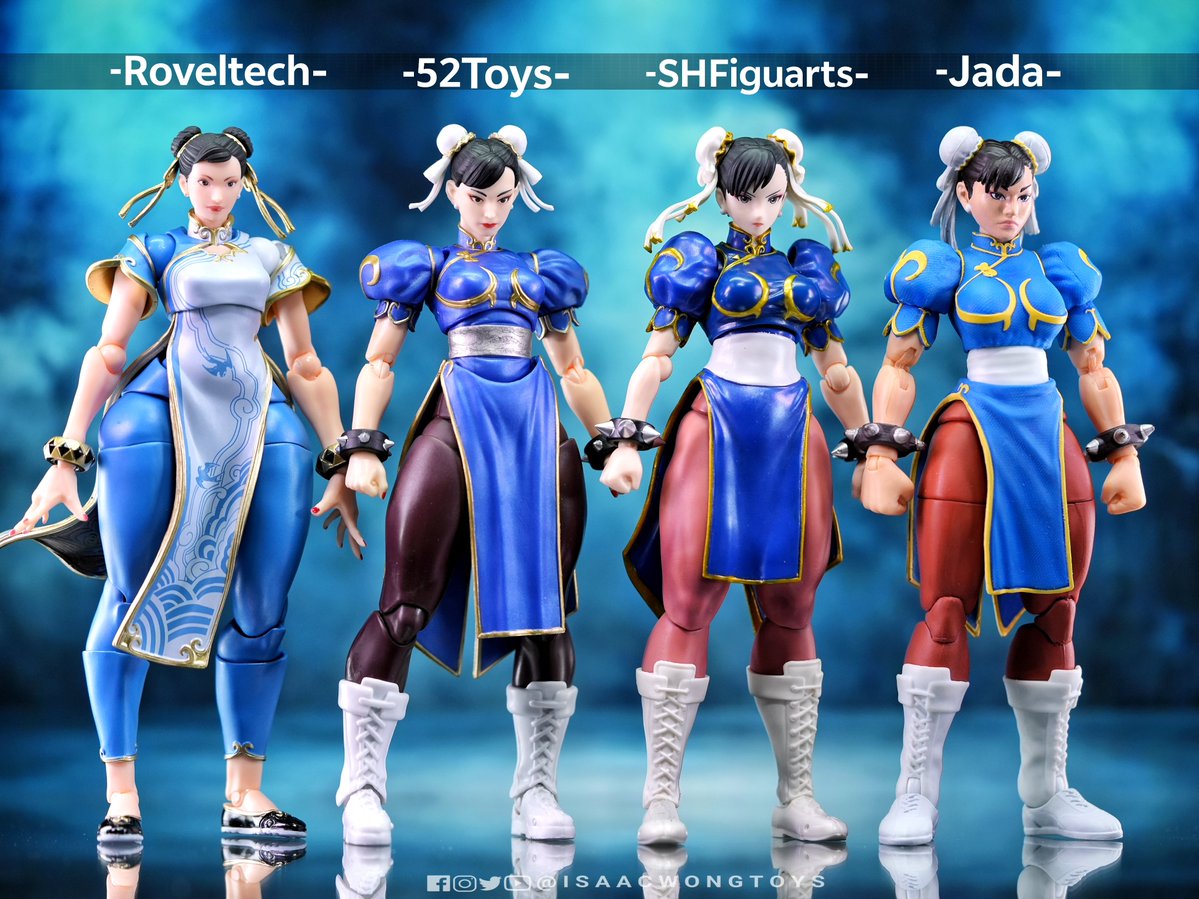 isaacwongtoys's tweet photo. Size Comparison Time！

[ @52ToysBeastBox ] Street Fighter 6 - 1/12 Chun-Li 春麗 Outfit 2 (2)

#52Toys #StreetFighter #ストリートファイター #ChunLi #IsaacWongToys #SHF #Jada https://t.co/exxIX5ipE1
