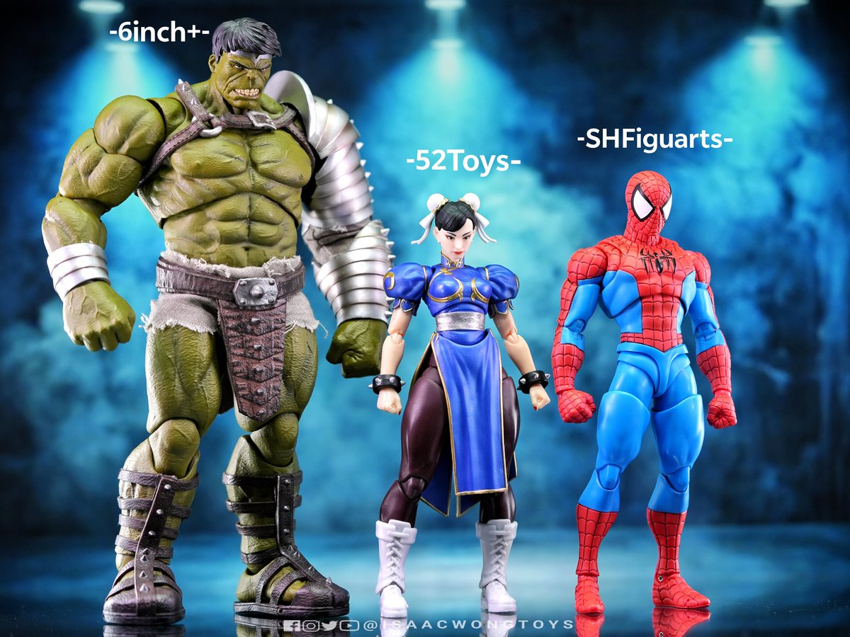 isaacwongtoys's tweet photo. Size Comparison Time！

[ @52ToysBeastBox ] Street Fighter 6 - 1/12 Chun-Li 春麗 Outfit 2 (2)

#52Toys #StreetFighter #ストリートファイター #ChunLi #IsaacWongToys #SHF #Jada https://t.co/exxIX5ipE1