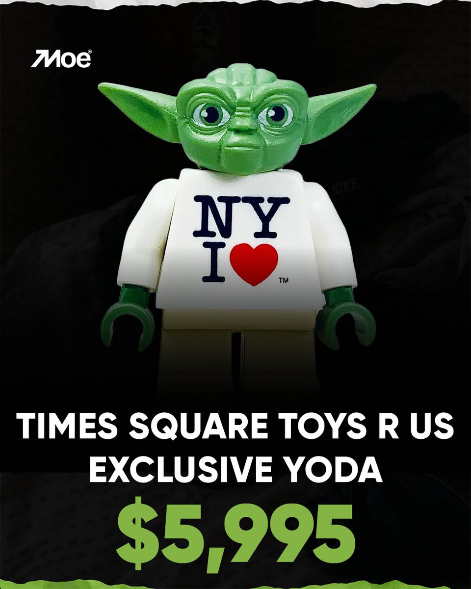 themoeapp's tweet photo. Sometimes the smallest items can carry the biggest price tags for collectors💰

This is especially true in the #LEGO space, where some rare mini figs can cost collectors THOUSANDS 😳 https://t.co/ftvgjjba3t