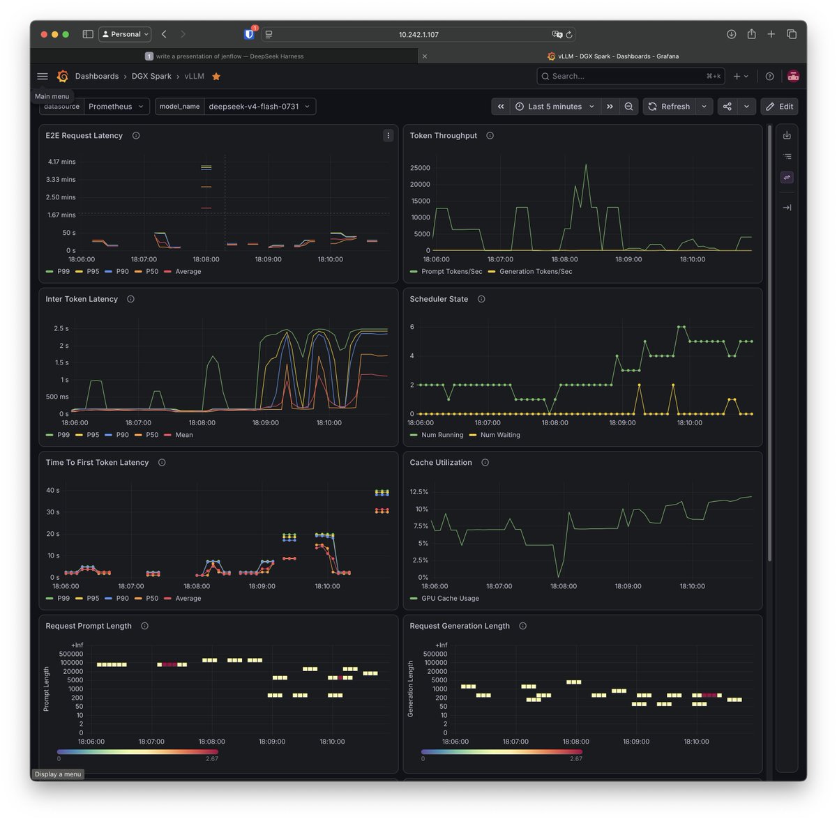 mberta's tweet photo. Our first two node NVDIA DGX Spark cluster is running! https://t.co/Ga5THdRmiF