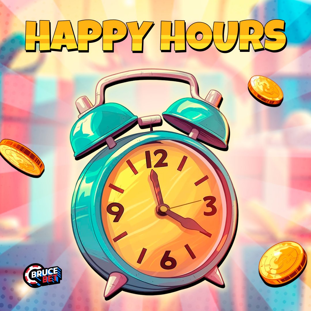 BruceBet_play's tweet photo. 🦇 Happy Hours Are Live

The best missions don't last all day.

🕒 06:00 – 08:59
🕒 16:00 – 18:59

And if you happened to miss today's 🎁 90% Bonus, there's still time to claim it during Happy Hours.

Enter Happy Hours 👇
https://t.co/t8721cRquS https://t.co/ayMG8afc6R