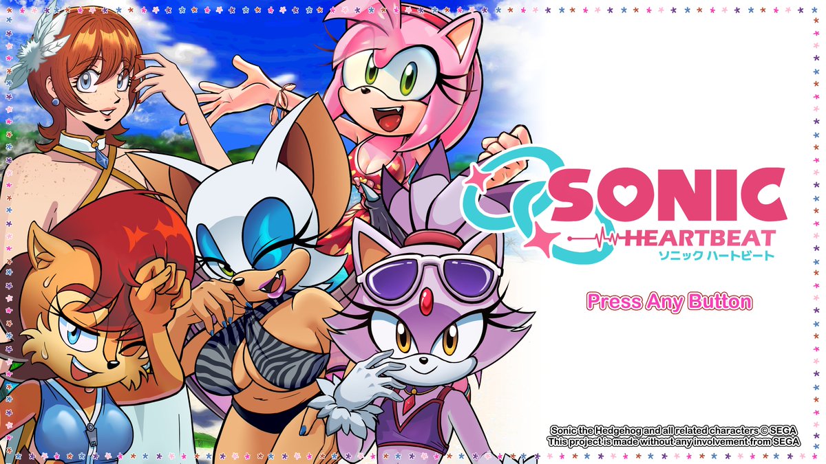 o_Azul35's tweet photo. Here's a look at one of the title screens for Sonic Heartbeat, my Dating Sim Sonic Fangame! https://t.co/5bwc02W99w