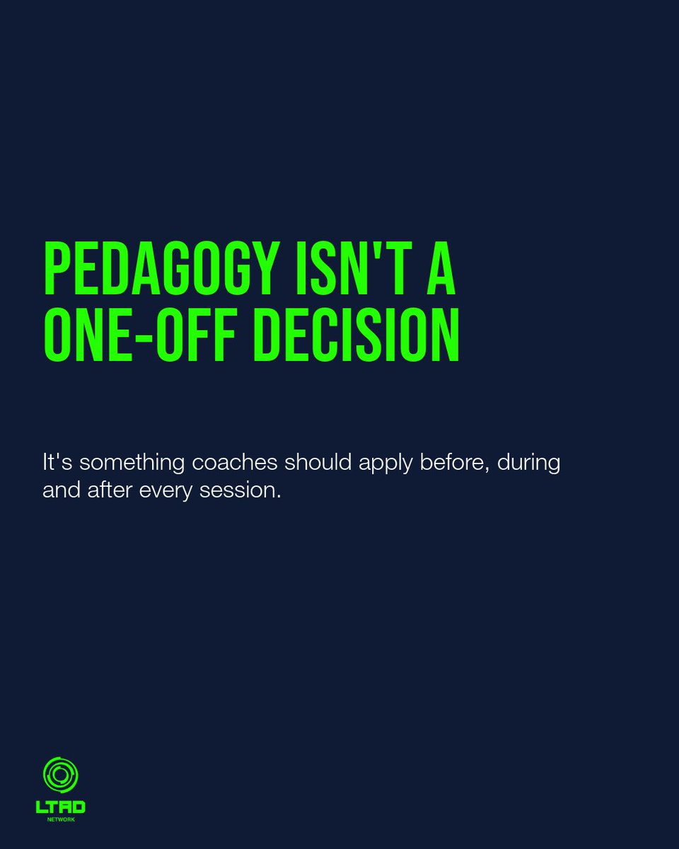 ltadnetwork's tweet photo. A simple framework for turning better coaching intentions into consistent practice:

Assess → Prepare → Deliver → Reflect

Watch the presentation to dive deeper into pedagogy and the APDR framework, and put it into practice in your next youth session 🧠 https://t.co/AzGxsVVKOC