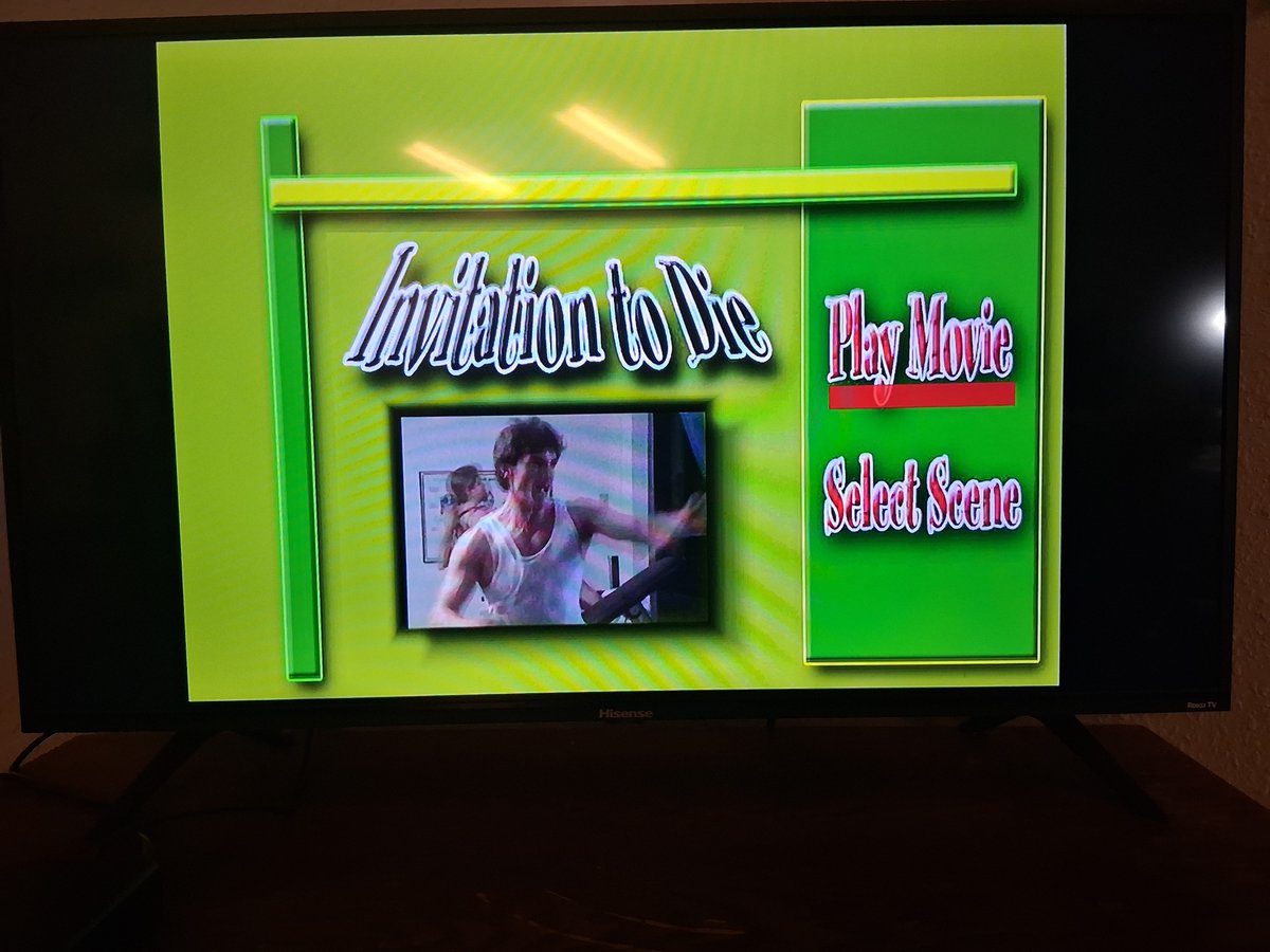 blsummers84's tweet photo. Not what I would have expected as the title menu of this movie. https://t.co/RrwQua4ad7
