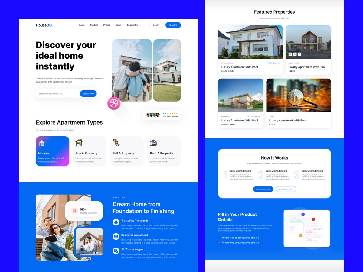 omarfarukuiux's tweet photo. Modern real estate website design focused on better property discovery, easy navigation, and a seamless user experience. 🏠
#RealEstate #RealEstateWebsite #WebDesign #UIUX #Figma #figmawebsite #websitefigmadesign https://t.co/vrH390EoY9