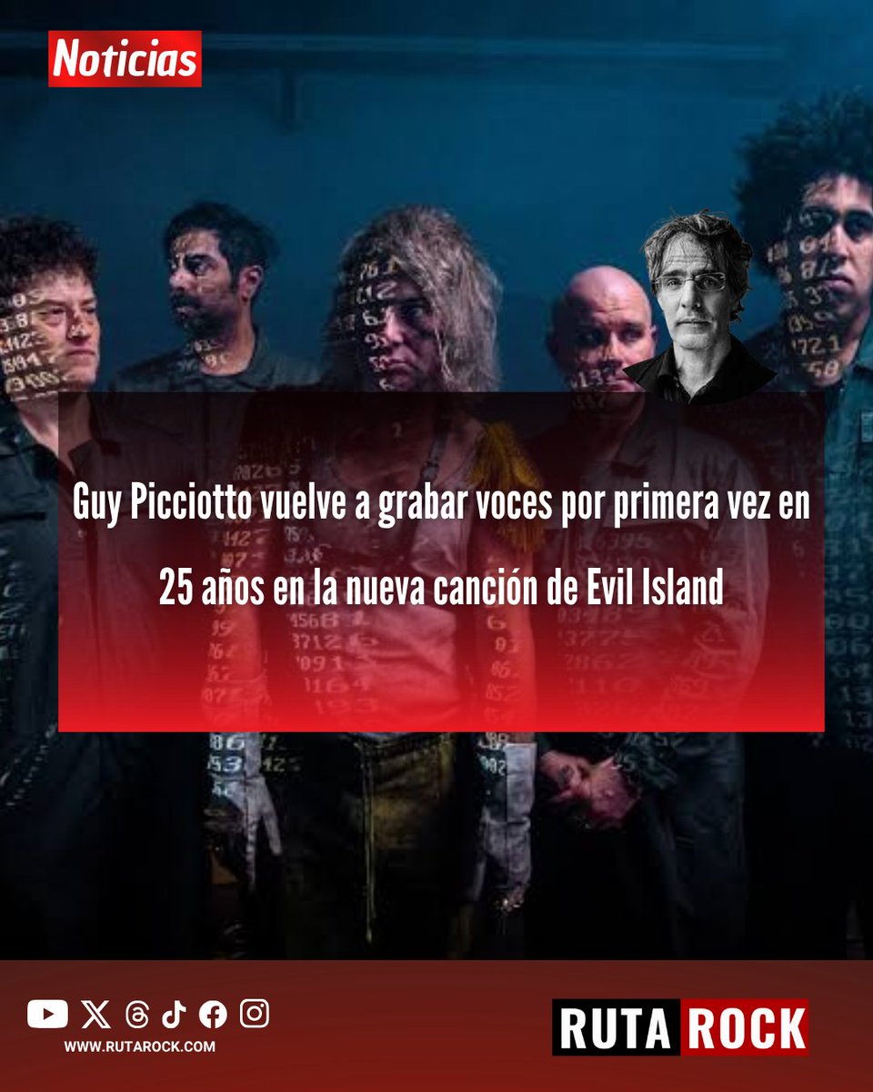 RutaRockCom's tweet photo. El integrante de Fugazi participa en “T-Hexx”, nuevo tema de Evil Island, marcando su primera grabación vocal desde el último álbum de Fugazi, The Argument, de 2001.

Revisa la información completa en el link 👉 https://t.co/9JybIKwwDd 

#evilisland https://t.co/0E5EjbttuX